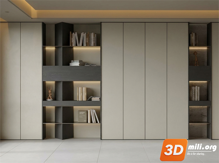 Bookcase Skp Files